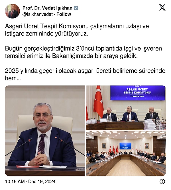 "Çalışanlarımızı enflasyona ezdirmeyeceğiz."