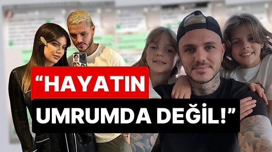 İfşa Kraliçesi İş Başında: Icardi'yle Whatsapp Konuşmalarını Paylaşan Wanda Nara Yaka Silktirdi!