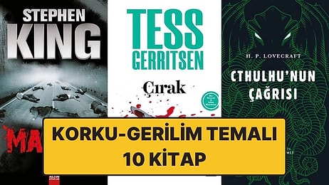 Okurken Gerim Gerim Gerileceğiniz En İyi 10 Korku-Gerilim Kitabı