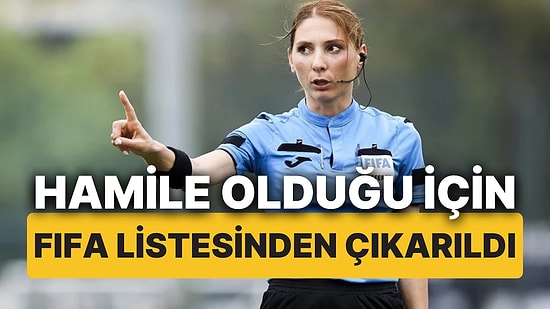 MHK, FIFA 1. Kategori Hakemi Gamze Durmuş Pakkan'ı Hamile Olduğu İçin FIFA Listesinden Çıkardı İddiası!