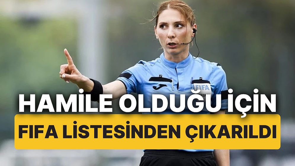 MHK, FIFA 1. Kategori Hakemi Gamze Durmuş Pakkan'ı Hamile Olduğu İçin FIFA Listesinden Çıkardı İddiası!