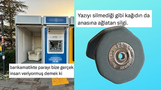 Gizemli Bankamatik İnsanlarından Silmeyen Silgiye Son 24 Saatin Viral Tweetleri