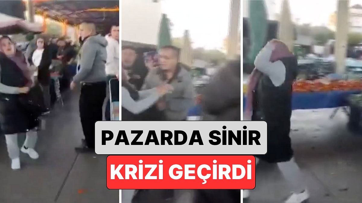 Antalya'da Bir Pazarda Çantasındaki 18.500 TL'yi Çaldıran Bir Kadın Sinir Krizi Geçirdi