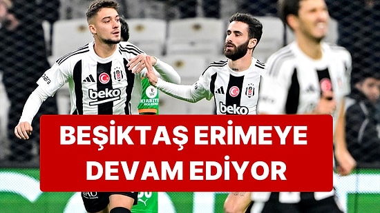 Beşiktaş Ligde Erimeye Devam Ediyor: Bu Hafta da Alanyaspor'a Takıldı