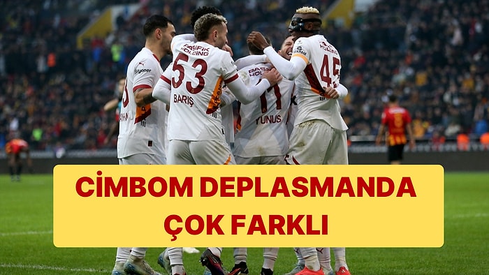 Galatasaray, Kayserispor Deplasmanında da Yoluna "Farklı" Devam Etti: 1-5