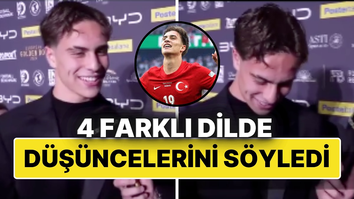 “Golden Boy Web” Ödülü Sahibi Kenan Yıldız 4 Farklı Dilde Konuşarak Hayran Bıraktı!