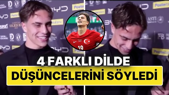 “Golden Boy Web” Ödülü Sahibi  Kenan Yıldız 4 Farklı Dilde Konuşarak Hayran Bıraktı!