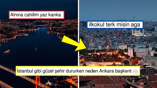 İstanbul'un Neden Başkent Olmadığını Sorgulayan Kullanıcı Sinirleri Hoplattı