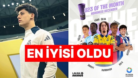 Arda Güler La Liga'da Aralık Ayının En İyi 23 Yaş Altı Oyuncusu Seçildi!