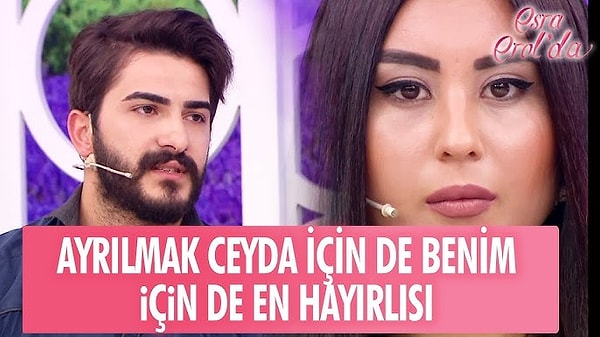 Mustafa'nın Ceyda'ya talip olması üzerine ikilinin aşkı başlasa da neredeyse her hafta bir konudan kavga etmeleriyle ilişkileri uzun ömürlü bulunmuyor ve hatta kurgu olduğu iddia ediliyordu.