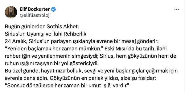 İşte o gönderi👇