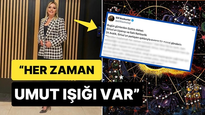 Ünlü Astrolog 24 Aralık Tarihine Dikkat Çekti: "Yeniden Başlamak Her Zaman Mümkün"