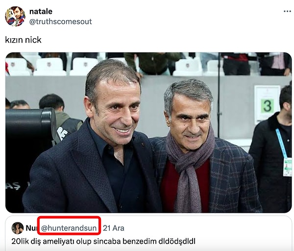 İngilizce şaka desen o da var.