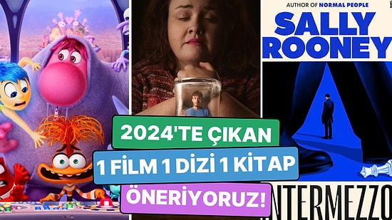 Favori Atıştırmalıklarını Seç 2024'te Çıkan 1 Kitap 1 Film 1 Dizi Önerelim!