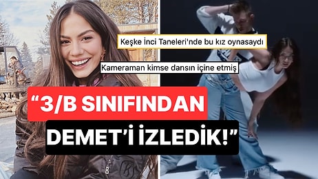 Yeteneklerini Sergileyen Demet Özdemir'in Yeni Dans Videosu Bir Yandan Övülüp Bir Yandan Gömüldü!