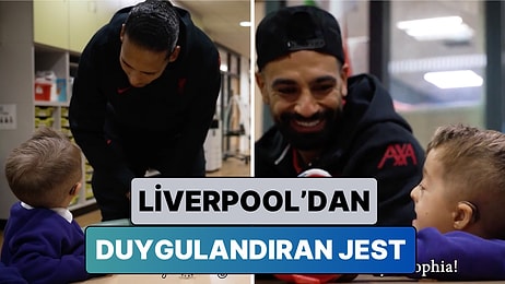 Van Dijk ve Salah Okuluna Gitti: Liverpool Oyuncularının Minik Çocuğa Yaptığı Tatlı Jest Duygulandırdı