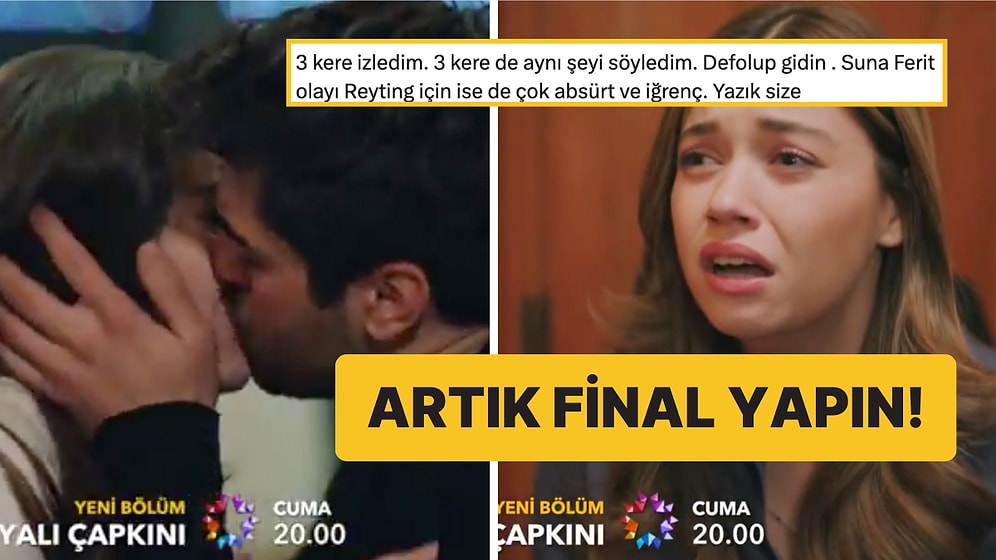 Mide Bırakmadınız! Yalı Çapkını'nda Şimdi de Suna ve Ferit Birlikte Oldu!