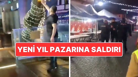 Eskişehir’de Belediyenin Kurduğu Yeni Yıl Pazarına Saldırı: "Burası Şeriat Ülkesi" Diyerek Bağırdı