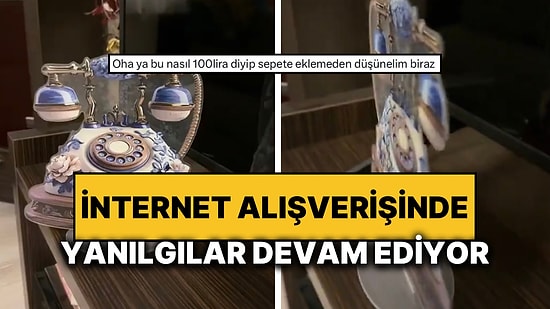 Yurt Dışından Vintage Görünümlü Telefon Aldığını Sanan Vatandaş Gelen Ürünle Yaşadığı Şoku Paylaştı