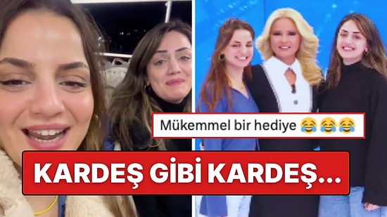 Amerika'dan Gelen Ablasını Doğum Günü Hediyesi Olarak Müge Anlı'ya Götürdü!