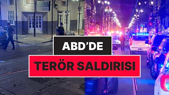 ABD'de Terör Saldırısı: Araç Kalabalık Arasına Daldı