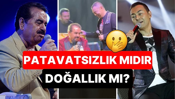 Ortak Konserle Yeni Yılı Kutlayan İbrahim Tatlıses Aynı Sahnedeki Serdar Ortaç'a "Kumarbaz" Diyerek Takıldı!