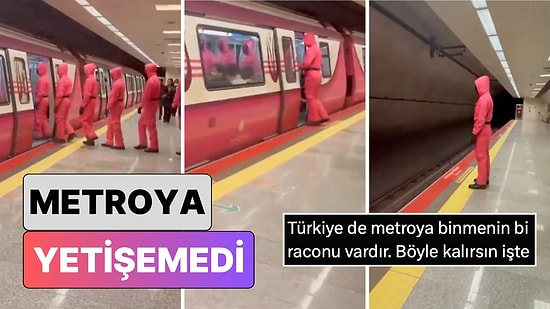 Squid Game 2 İçin Metro İstasyonunda Yapılan Çalışmasında Oyunculardan Biri Metroya Yetişemedi