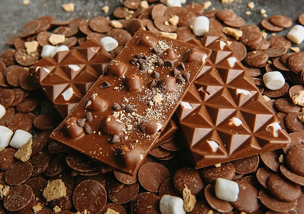 However, chocolate is made from cocoa beans, which contain theobromine, a mild stimulant.