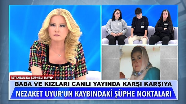 Anlı, gözaltındaki 5 kardeşten en ketum ve soğukkanlısının baba Yusuf olduğunu söylerken ayrıca kardeşlerden Adem'in Nezaket Uyur'la ilişkisi olduğu iddiasına "Bir kerelik bir şeydi. Şeytana uydum" diyerek yanıt verdiğini belirtti.