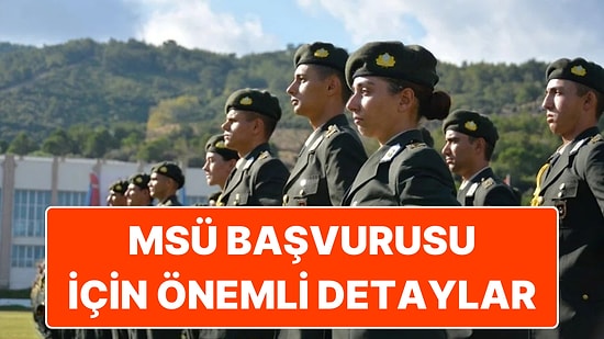 MSÜ Başvuru Nasıl Yapılır? 2025 MSÜ Başvuru Ücreti Belli Oldu mu?