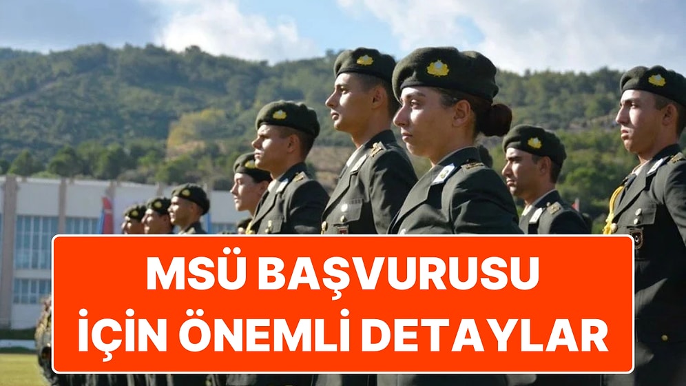 MSÜ Başvuru Nasıl Yapılır? 2025 MSÜ Başvuru Ücreti Belli Oldu mu?