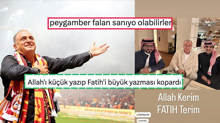 Al Shabab Başkanının “Allah Kerim Fatih Terim” Paylaşımı Sosyal Medyayı Salladı