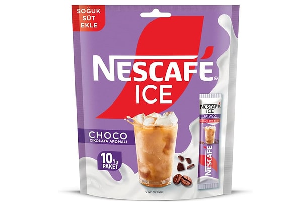 Nescafe Milky Ice Choco Çikolata Aromalı 10'lu Paket