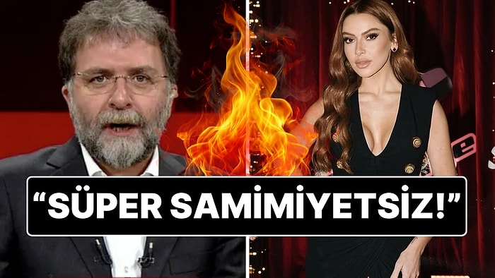 Ahmet Hakan 'Sıfır Tolerans' Performansıyla Tepki Çeken Hadise'yi Duyar Kasmakla Suçladı!