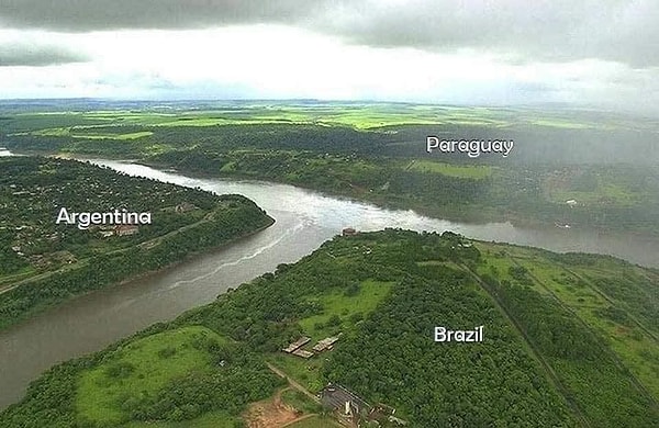 8. Arjantin - Paraguay ve Brezilya