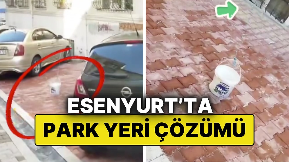 Park Sorununa Bulunan "Yoğurt Kovası" Çözümüyle Esenyurt Yine Şaşırtmadı!