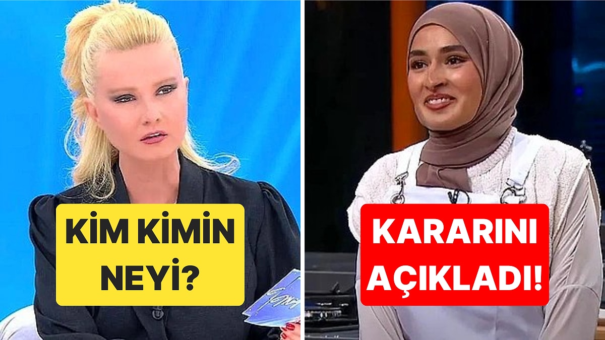 Müge Anlı'daki Akrabalık Paradoksundan MasterChef Beyza'ya Televizyon Dünyasında Bugün Yaşananlar