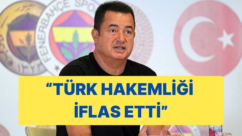 Acun Ilıcalı, Fenerbahçe-Hatayspor Maçı Sonrası Hakemleri Eleştirdi