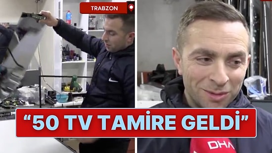 Trabzonspor’un Puan Kaybı Taraftarların Öfkesine Sebep Oldu: Sadece Bu Hafta 50 Televizyon Tamire Geldi!