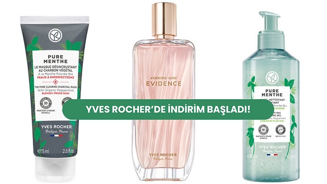 Yves Rocher’de Büyük Kış İndirimi Kampanyası Başladı! Bakımınızın Temel Parçalarını Oluşturacak Ürünler