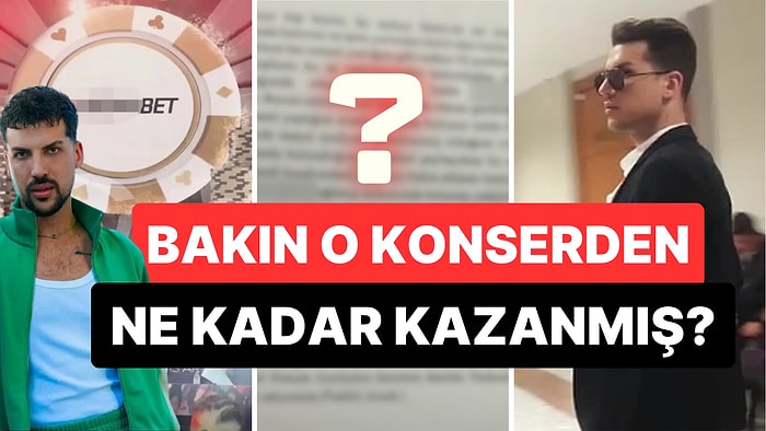 Konser Kazancını Açıkladı: Yasa Dışı Bahisten Gözaltına Alınan Kerimcan Durmaz'ın İfadesi Ortaya Çıktı!