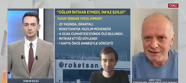 “Ve ölümüne sebep olan madde, yüzüne poşetle geçirilmiş. Çünkü sadece kabarcıklar şeklinde çürüme yüzünde var. Diğer vücudu tertemiz çocuğumun. Bunun kesin bir şekilde cinayet olduğunu, görevinden dolayı katledildiğine emin olduk.”