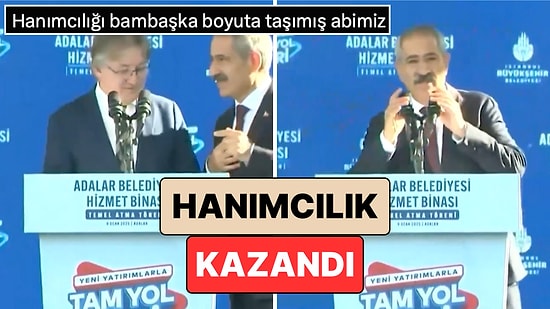 Hanımcılık Kazandı: Adalar Belediye Başkanı Konuşması Sırasında Eşine Teşekkür Etmeyi Unutunca Geri Döndü