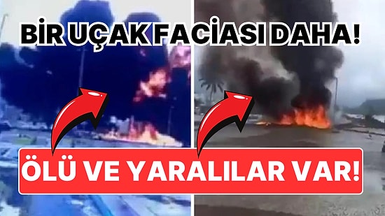 Brezilya'da İniş Yapan Uçak Pistten Çıkarak Şehrin İçinde Patladı: Ölü ve Yaralılar Var!