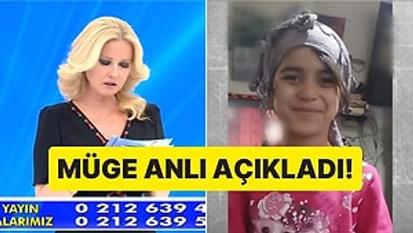 1 Kasım Cuma günü 'Acil kayıp' olarak Müge Anlı'da aranmaya başlanan 6 yaşındaki Şirin Elmas Hanilçi'nin cansız bedeni Feriköy Mezarlığı'nda bulunmuştu. Şirin'i öldüren kağıt toplayıcısı Mustafa Örün bugün hakim karşısına çıktı. Müge Anlı, canlı yayında cani Mustafa Örün'e verilen cezayı açıkladı.