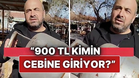 Mutfak Tüpü Fiyatlarına İsyan Eden Vatandaş: "900 TL Kimin Cebine Gidiyor?"