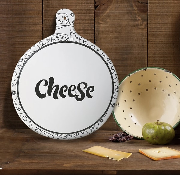 Keramika Cheese Peynir Sunum Tabağı