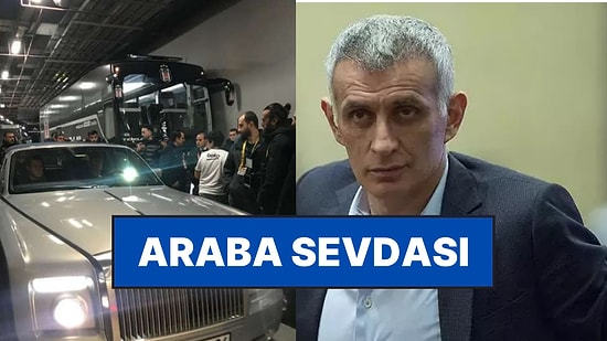 TFF Başkanı İbrahim Hacıosmanoğlu’nun 70 Milyon Liralık Rolls Royce Sevdası