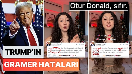 Amerika'nın Demet Akalın'ıymış: Bir İçerik Üretici ABD Başkanı Donald Trump'ın Gramer Hatalarını İnceledi