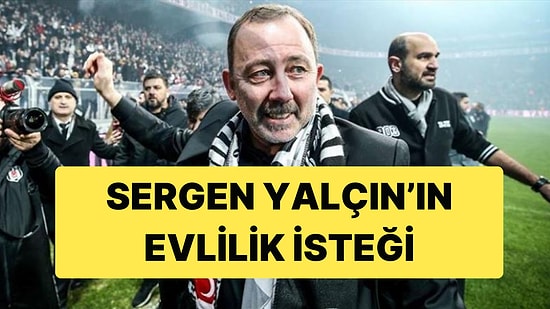 Sergen Yalçın'ın Canlı Yayında Evlilik İsteği İzleyenleri Güldürdü